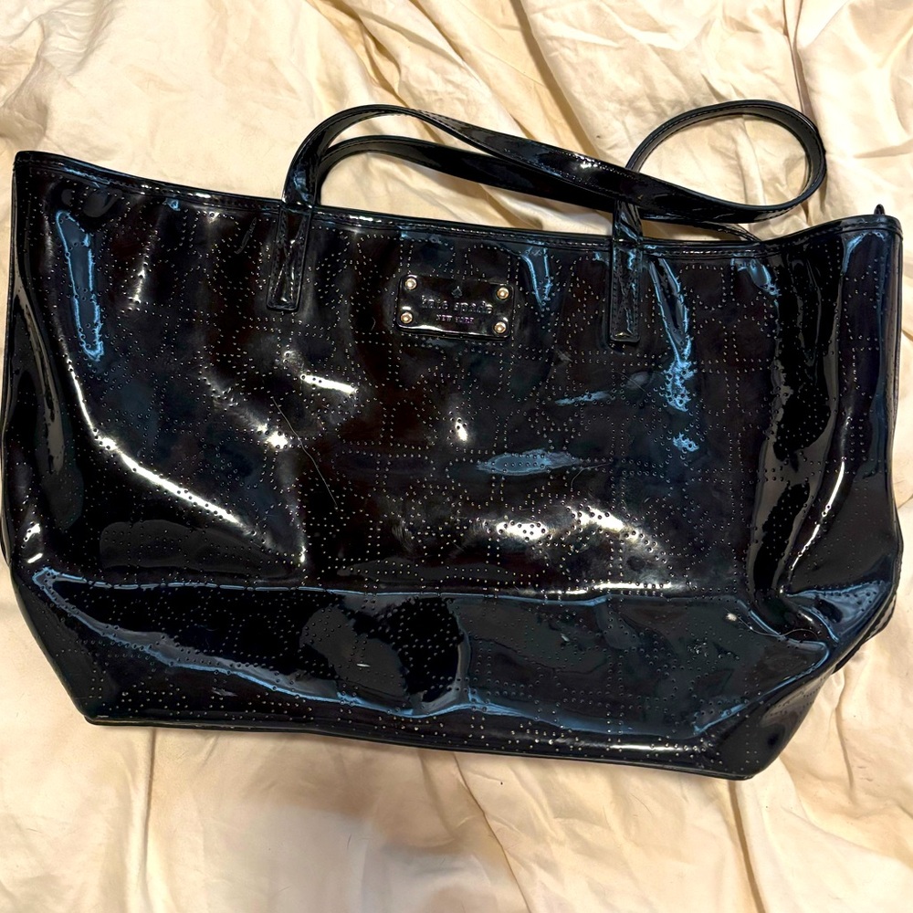 Kate Spade patent leather tote
